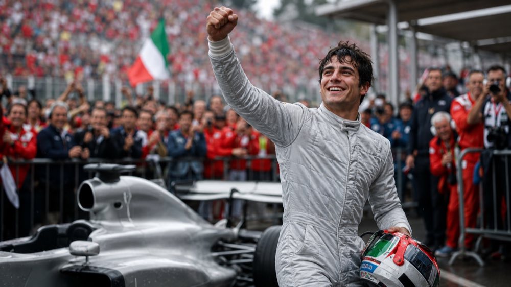 Illustration til: Antonelli skrev historie med sejr på Monza