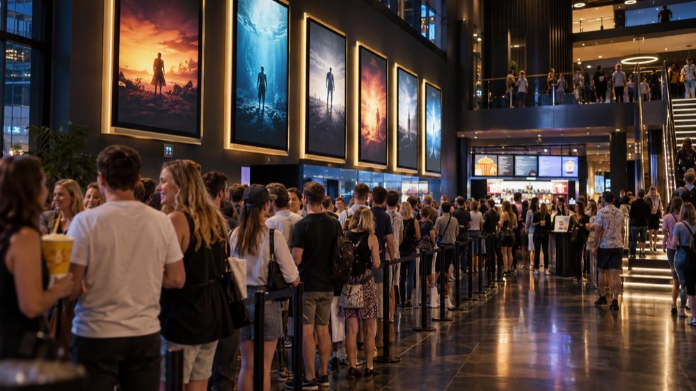 Illustration til: Biografer får rekordsommer med Odyssey og Spider-Man