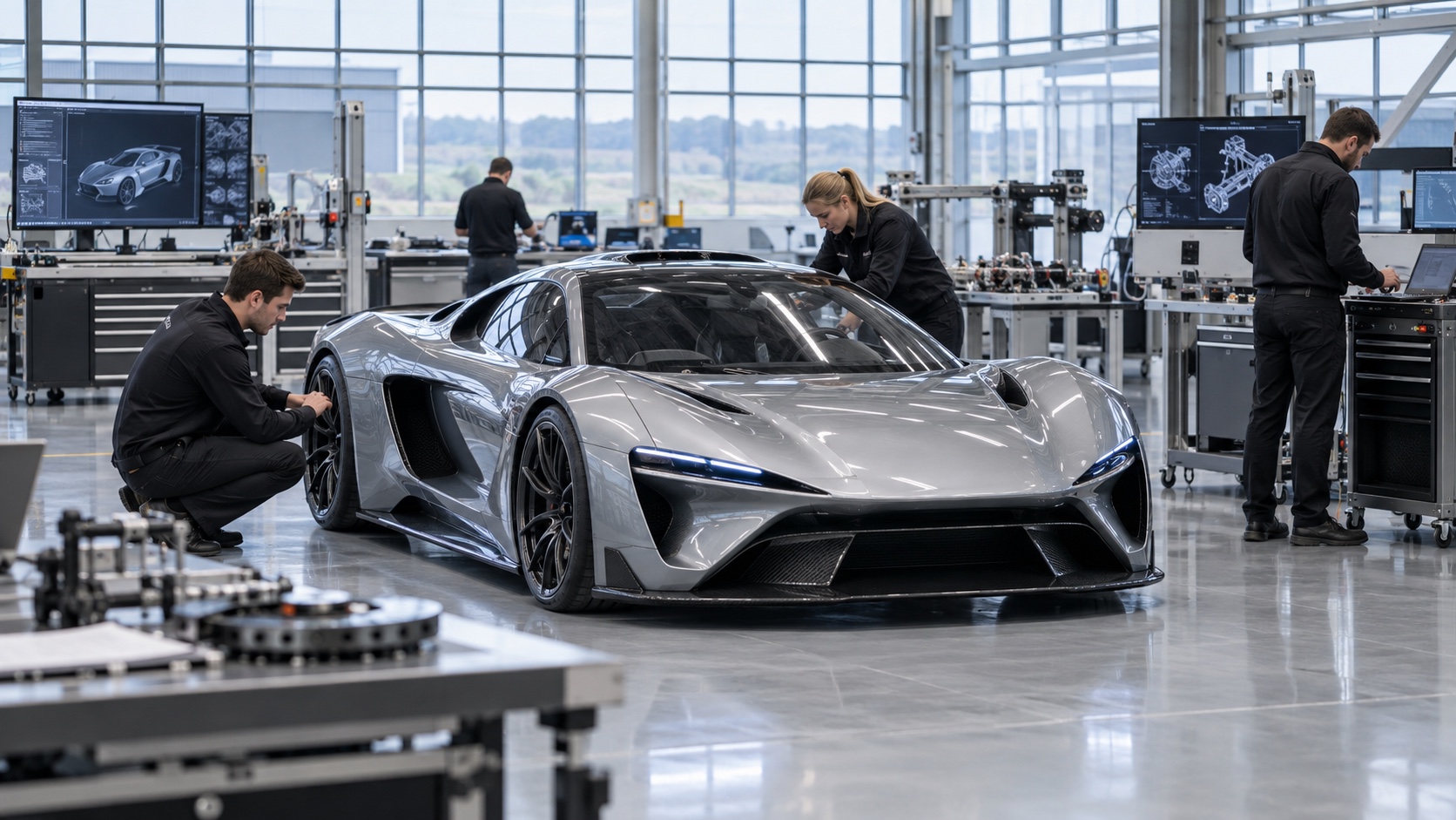 Illustration til: McLaren vil skabe 1.000 job med stor teknologiinvestering