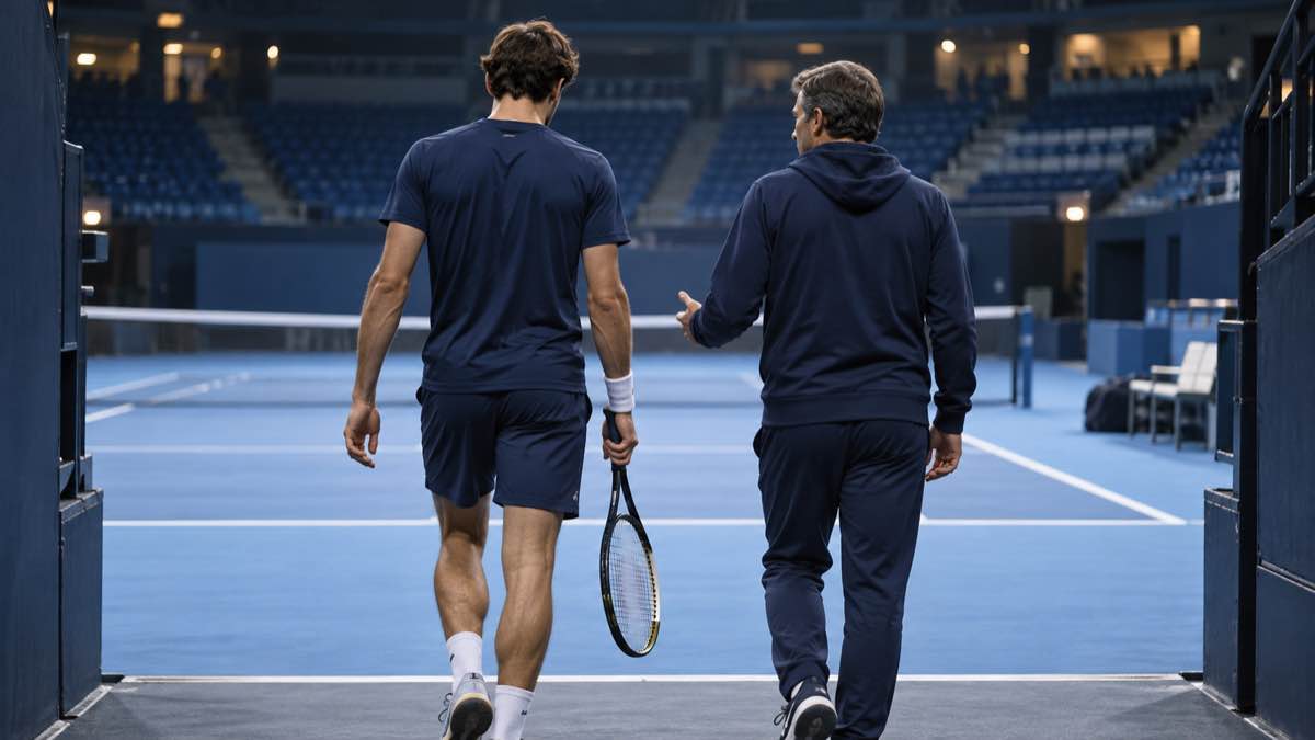 Illustration til: Rune tog første ATP-sejr efter comebacket i Basel