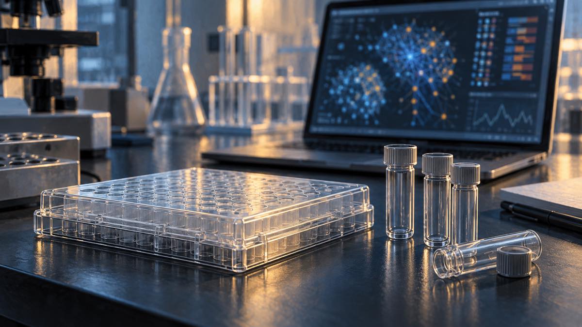 Illustration til: Storbritannien opretter AI-laboratorium mod biologiske trusler