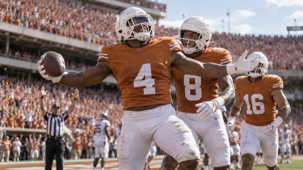 Illustration til: Texas vender 20 points underlegenhed mod Ohio State